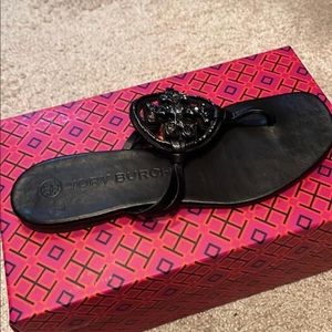 Size 7 Jeweled Miller Tory Burch